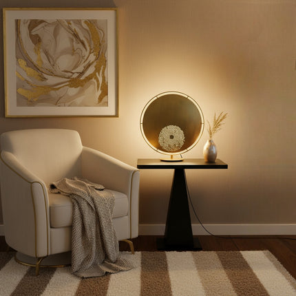 Tafellamp Solis goud