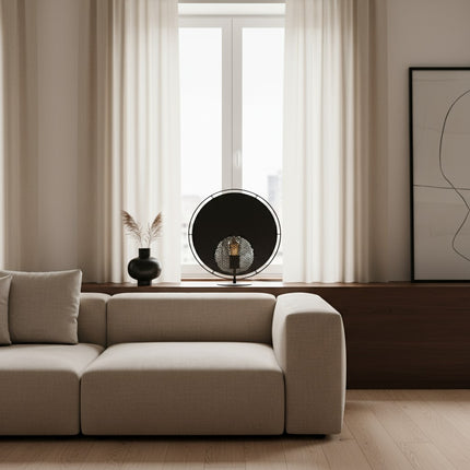 Tafellamp Solis zwart