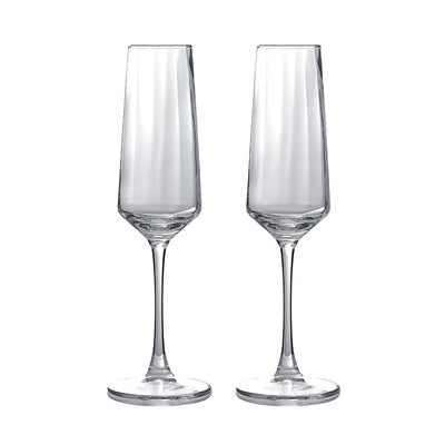 Champagneglazen set van 2