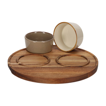 Serveer Set Bent Small