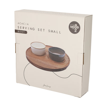 Serveer Set Bent Small