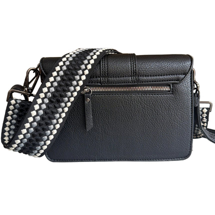 I'm Dutch Schoudertasje Rione Black