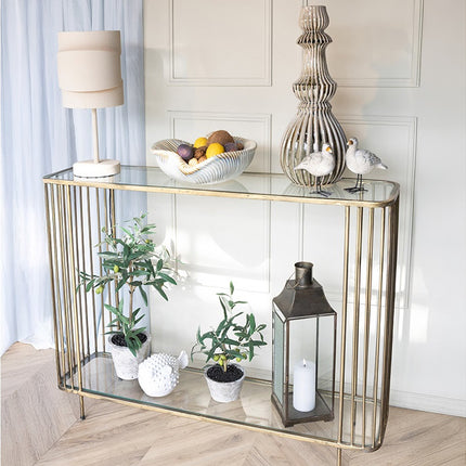 Tafellamp Deidre beige