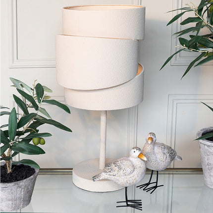 Tafellamp Deidre beige