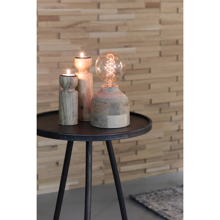 Bijzettafel Envira zink