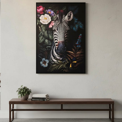 Schilderij Zebra