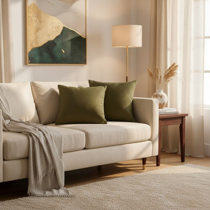 Sierkussen Groen velvet