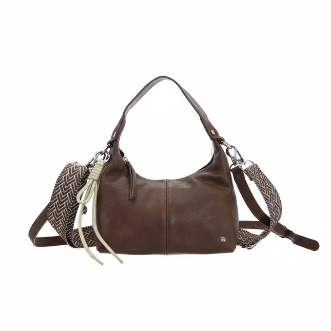 I'm Dutch Schoudertasje Quinn Bruin