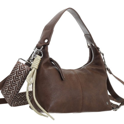 I'm Dutch Schoudertasje Quinn Bruin