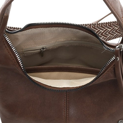 I'm Dutch Schoudertasje Quinn Bruin