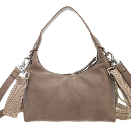 I'm Dutch Schoudertasje Quinn Taupe