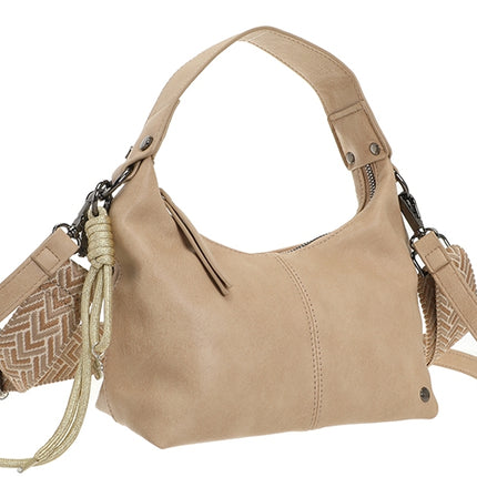 I'm Dutch Schoudertasje Quinn Beige