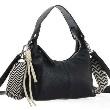 I'm Dutch Schoudertasje Quinn Zwart