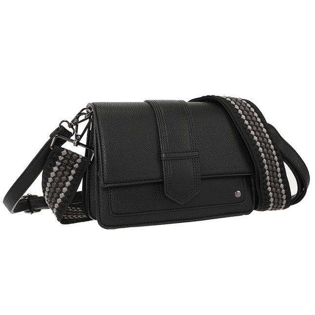 I'm Dutch Schoudertasje Rione Black