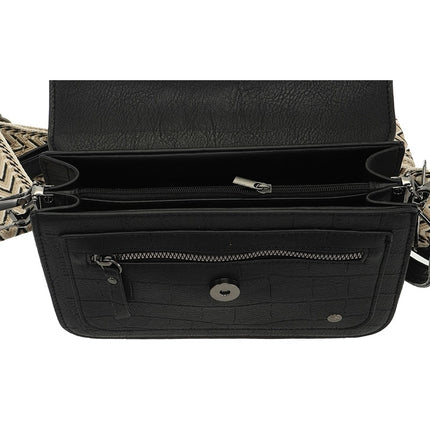 I'm Dutch Schoudertasje Skala Black