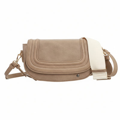 I'm Dutch Crossbody tas Austin khaki