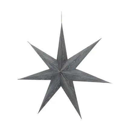 Kerstster papier Donkergrijs ø59 cm