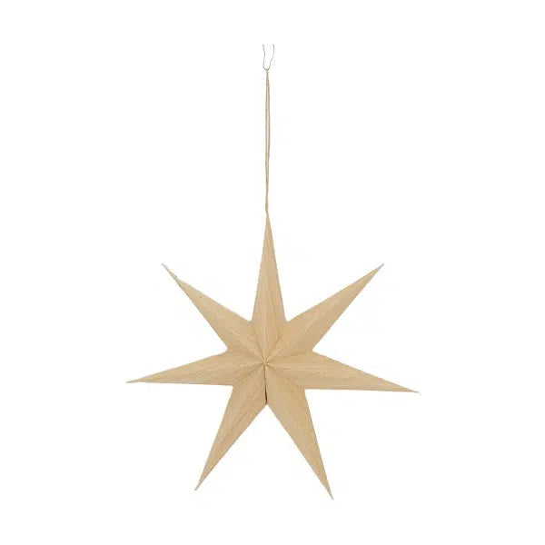 Kerstster papier Naturel ø30 cm