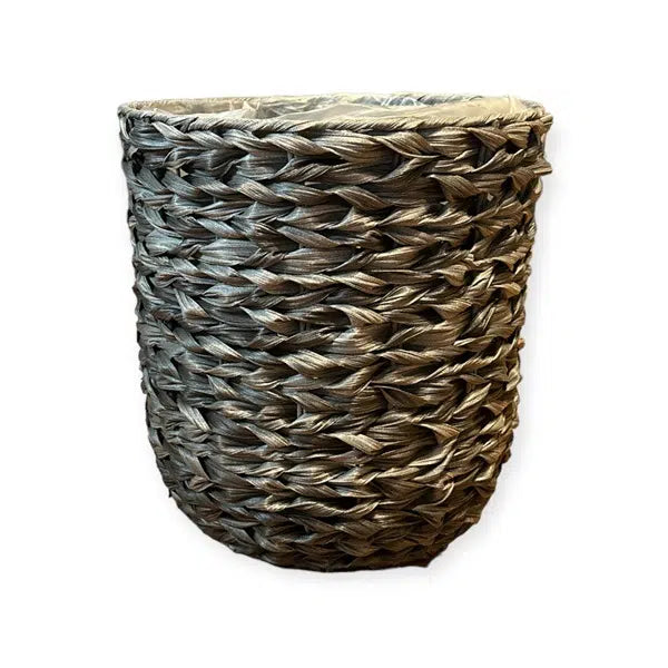 Mand wicker Braid grijs D38xH40