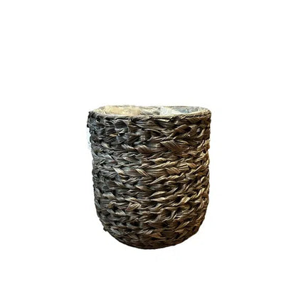 Mand wicker Braid grijs D32,5xH36