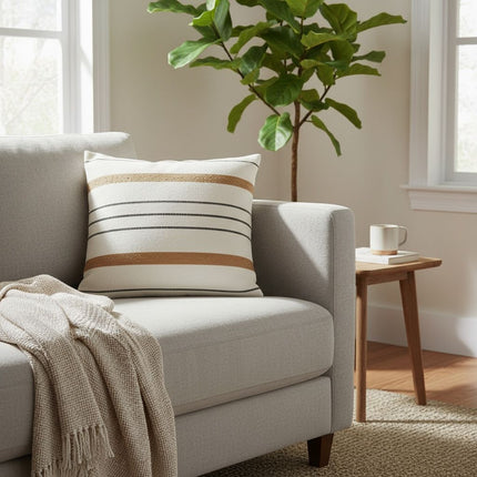 Sierkussen Nordic streep