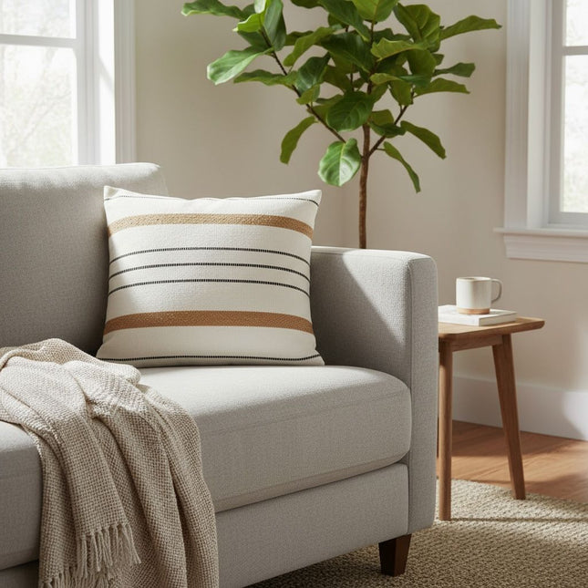 Sierkussen Nordic streep