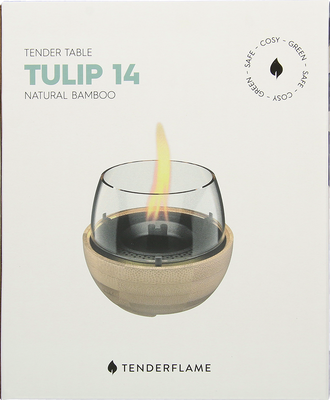 Tenderflame Tulip 14 Natural Bamboo