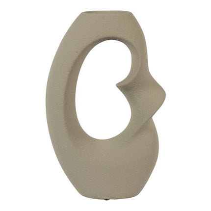 Crèmekleurige organische vaas Sara large van pottery 38 cm hoog