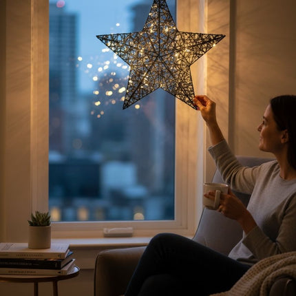 Kerstster LED Lille medium