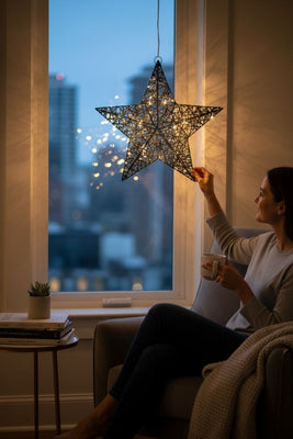 Kerstster LED Lille medium