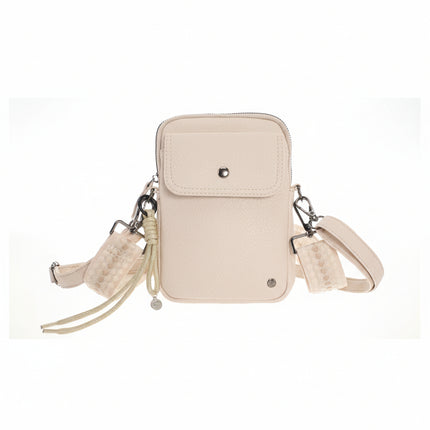 I´m Dutch telefoontasje / schoudertasje Boston natural