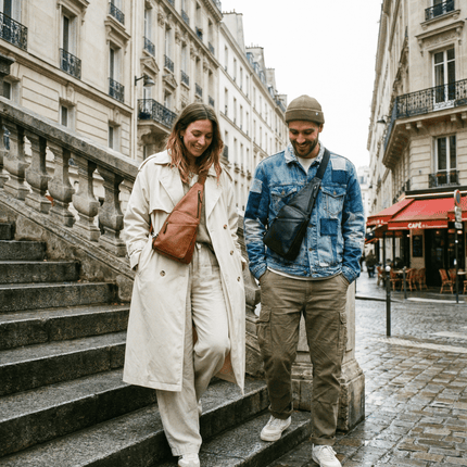 Bag2Bag crossbody/slingbag Cayo zwart