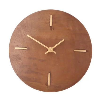 Tafelklok Mango small - donker bruin