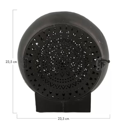 Tafellamp Oosters zwart klein