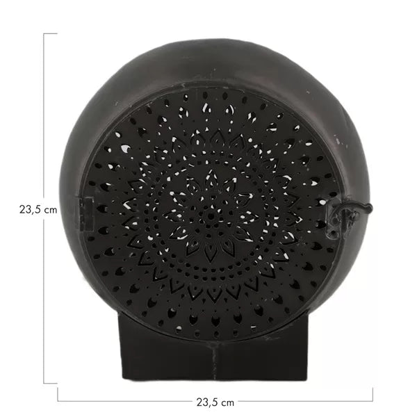 Tafellamp Oosters zwart klein