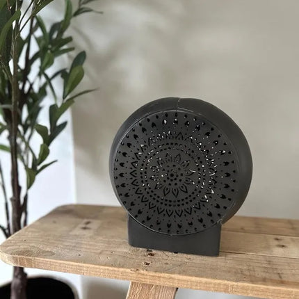 Tafellamp Oosters zwart klein