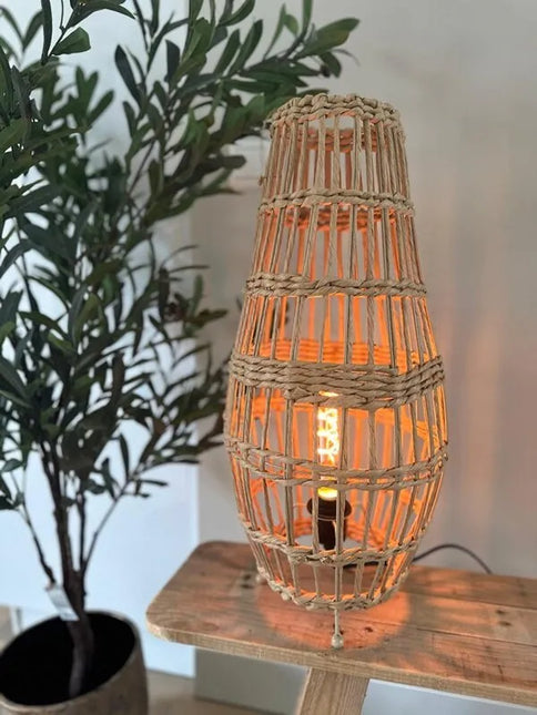 Vloerlamp paper rope