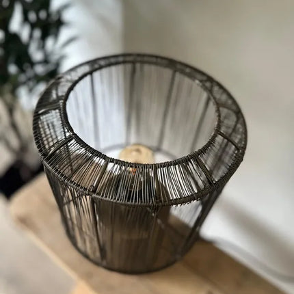 Tafellamp Draadstaal goud