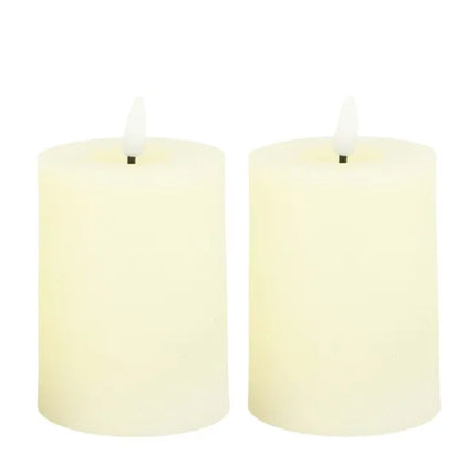 LED Stompkaars set van 2 wit