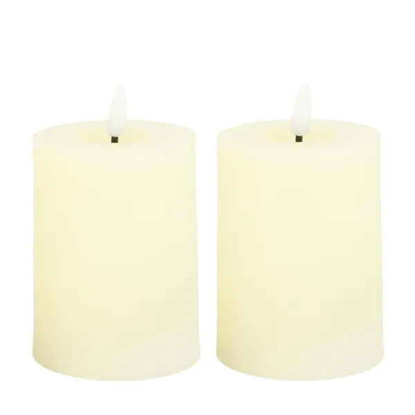 LED Stompkaars set van 2 wit