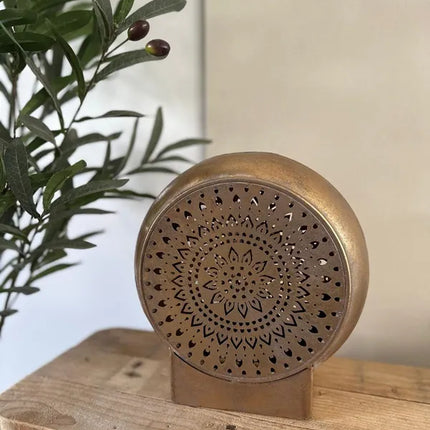 Tafellamp Oosters goud klein