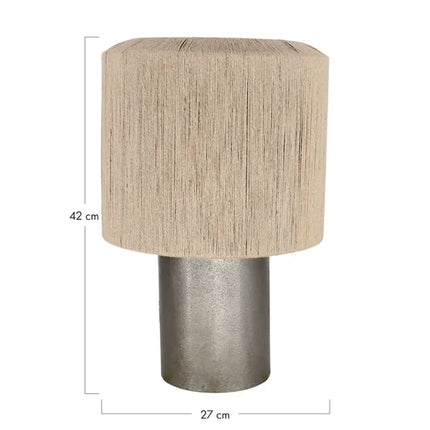 Tafellamp Jute groot