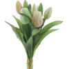 Kunsttulpen - real touch wit set van 7