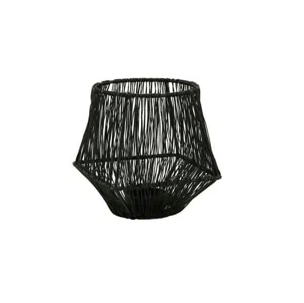 Theelicht 12 cm MUTEX mat zwart